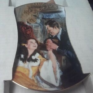 Decorative Plate with Romantic Scene